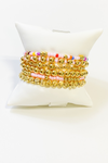 Pink Bracelet Set- SOLD INDIVIDUALLY