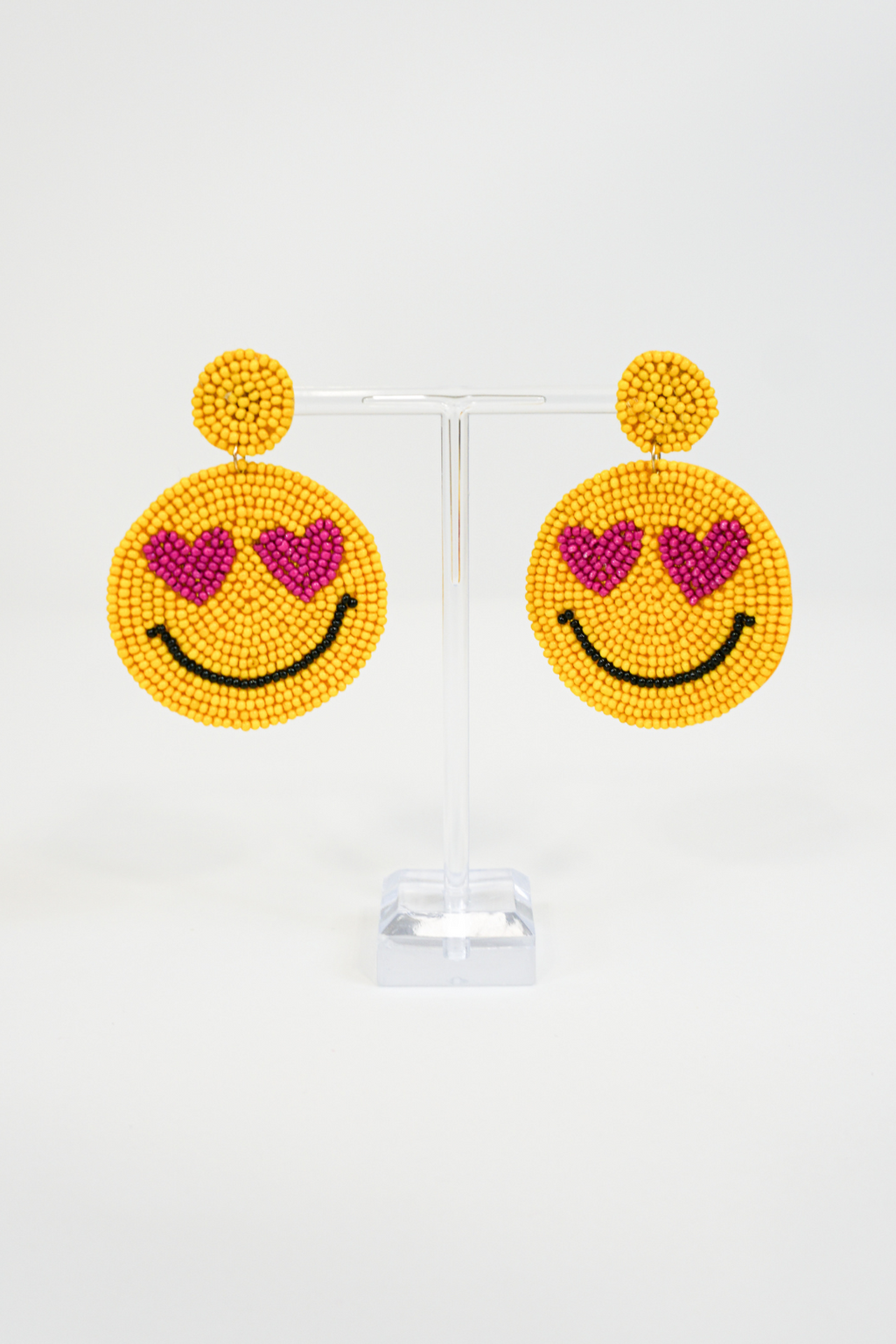 Emoji Beaded Earrings